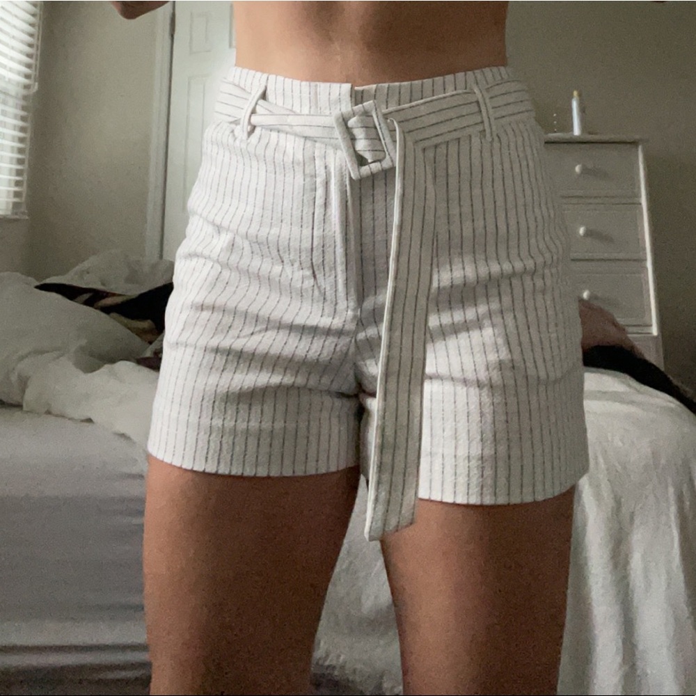 Banana Republic Pinstripe Shorts